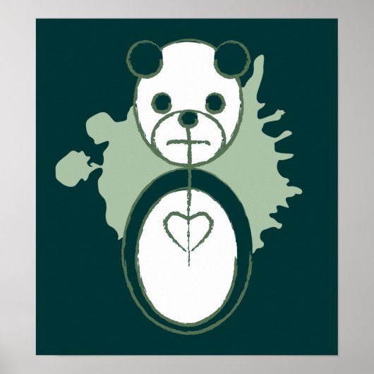 Panda-Platz. Poster (Vorne)