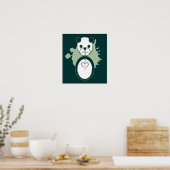 Panda-Platz. Poster (Küche)
