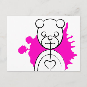 Panda-Platz. Postkarte