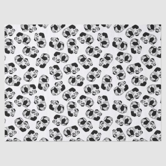Panda Play 10lb Tissue Paper Seidenpapier (Vorderseite)