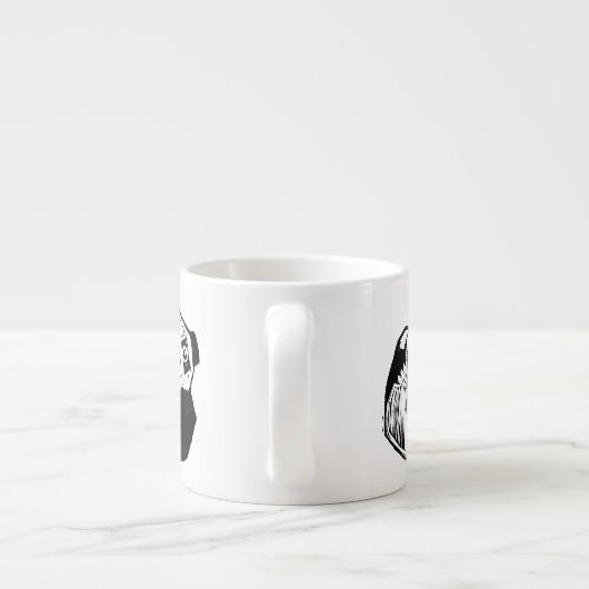 Panda Play Espresso Tasse (Rückseite)