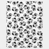 Panda Play Fleece Blanket, groß (Vorderseite)