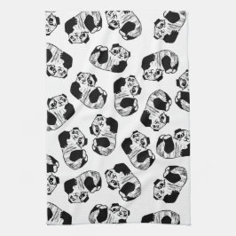 Panda Play Kitchen Handtuch 16" x 24"