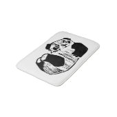 Panda Play Small Bath Mat Badematte (Schrägansicht)