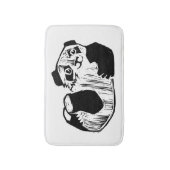 Panda Play Small Bath Mat Badematte (Vorderseite Vertikal)