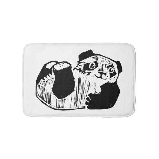 Panda Play Small Bath Mat Badematte (Vorderseite)