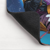 Panda Playing Gitarre Maus Pad ,Desk Zubehör Mousepad (Ecke)