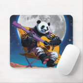 Panda Playing Gitarre Maus Pad ,Desk Zubehör Mousepad (Mit Mouse)