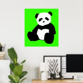 Panda plush. poster (Heimbüro)