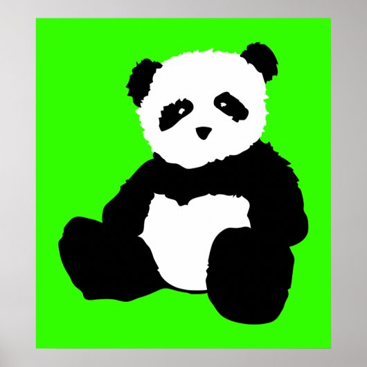 Panda plush. poster (Vorne)