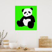 Panda plush. poster (Küche)