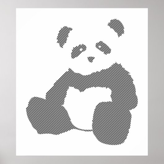 Panda plush. poster (Vorne)