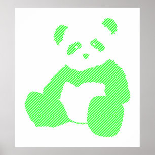Panda plush. poster
