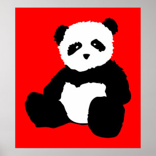 Panda plush. poster