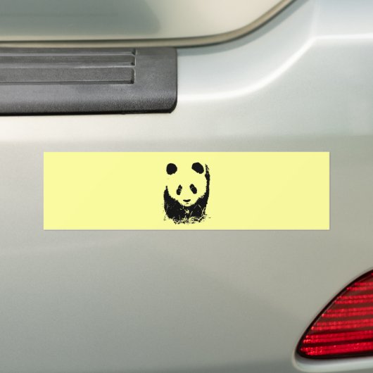 Panda Pop Art Autoaufkleber (Auf Auto)