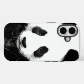 Panda Pop Art Black & White Case-Mate iPhone Hülle (Rückseite (Horizontal))