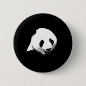 Panda Pop Art Button (Vorderseite)