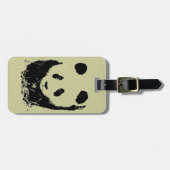 Panda Pop Art Gepäckanhänger (Vorderseite horizontal)