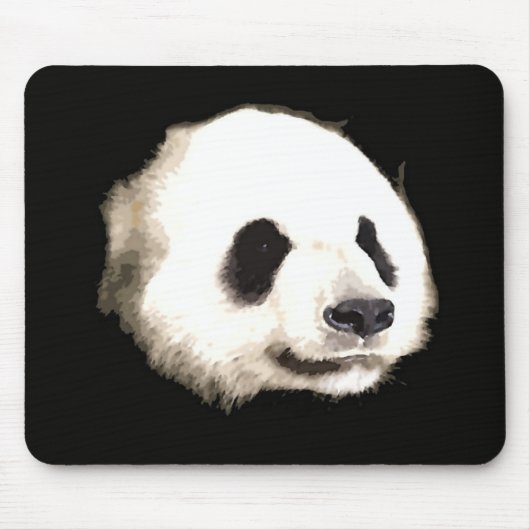 Panda Pop Art Mousepad (Vorne)