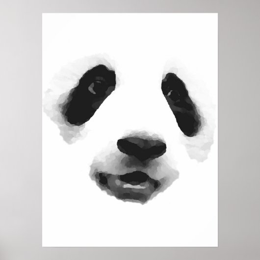 Panda Pop Art Poster (Vorne)