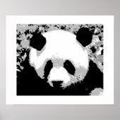 Panda Pop Art Poster Print - Panda Poster (Vorne)