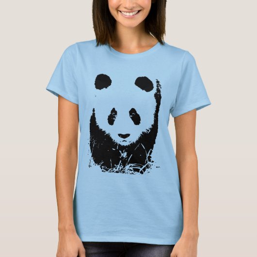 Panda Pop Art T-Shirt (Vorderseite)