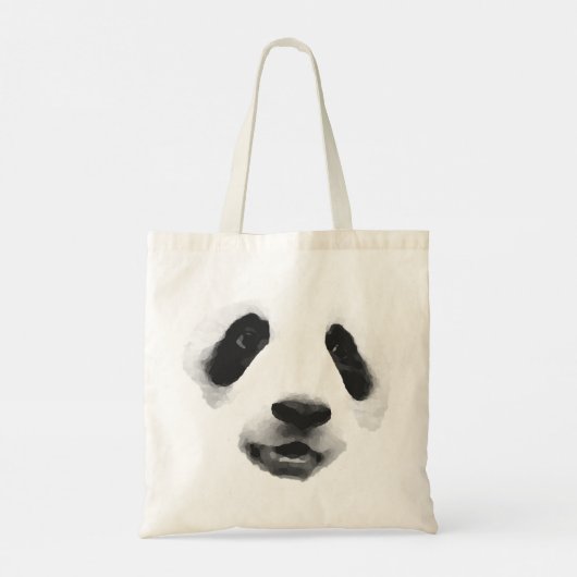 Panda Pop Art Tragetasche (Rückseite)