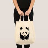 Panda Pop Art Tragetasche (Vorderseite (Produkt))