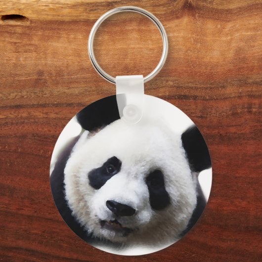 Panda Portrait Key Chains Schlüsselanhänger (Vorderseite)