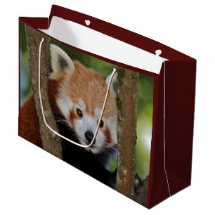 Panda-Porträt-Geschenk-Tasche Große Geschenktüte