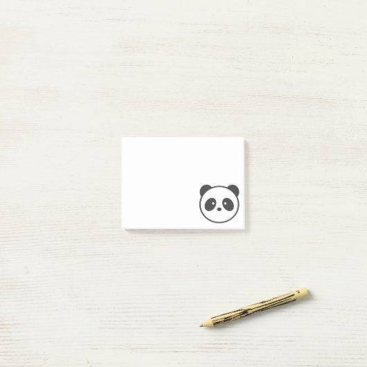 Panda Post-it Klebezettel (Auf Schreibtisch)