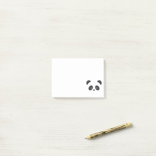 Panda Post-it Klebezettel (Auf Schreibtisch)