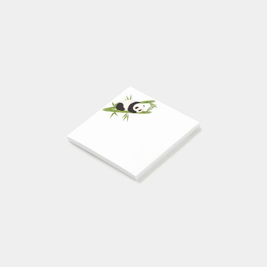 Panda Post-It-Notes Post-it Klebezettel (angewinkelt)