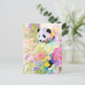 Panda Postcard Nr. 7 Postkarte (Stehend Vorderseite)