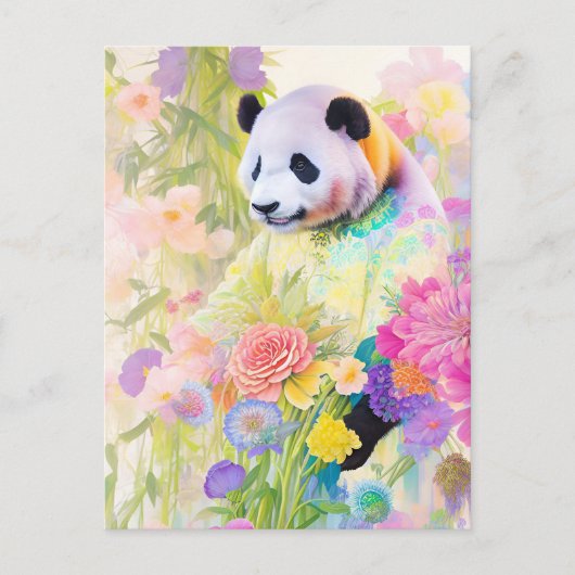 Panda Postcard Nr. 7 Postkarte (Vorderseite)