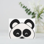 Panda Postcard Postkarte (Stehend Vorderseite)