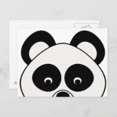 Panda Postcard Postkarte (Vorne/Hinten)