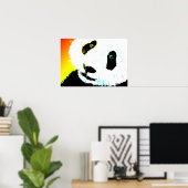 Panda. Poster (Heimbüro)