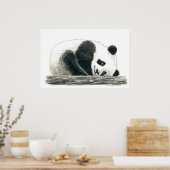 Panda Poster (Küche)