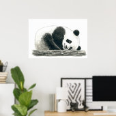 Panda Poster (Heimbüro)