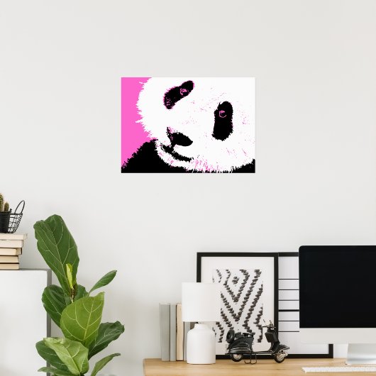 Panda. Poster (Heimbüro)