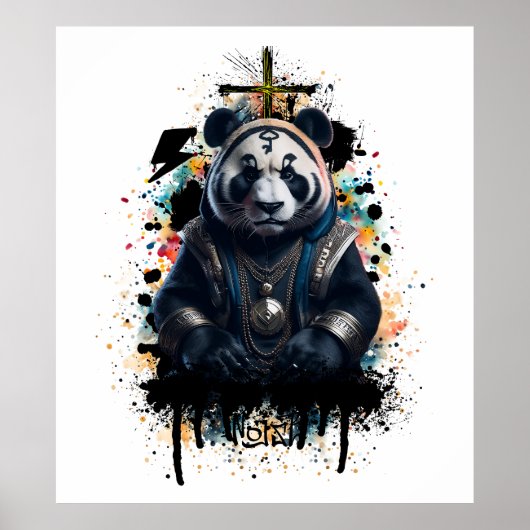 panda,poster,panda poster,cool, poster (Vorne)