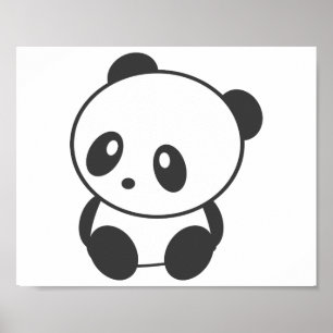 Panda-Poster Poster