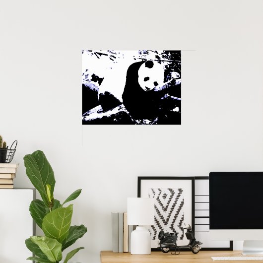 Panda Posters Prints - Panda Sleeping Poster (Heimbüro)
