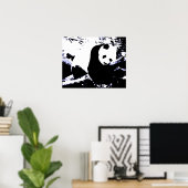 Panda Posters Prints - Panda Sleeping Poster (Heimbüro)