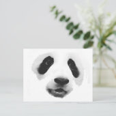 Panda Postkarte (Stehend Vorderseite)