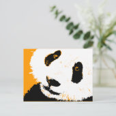 Panda. Postkarte (Stehend Vorderseite)