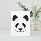 Panda Postkarte (Stehend Vorderseite)