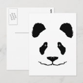 Panda Postkarte (Vorne/Hinten)