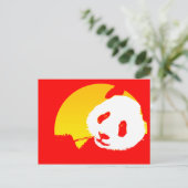 Panda. Postkarte (Stehend Vorderseite)